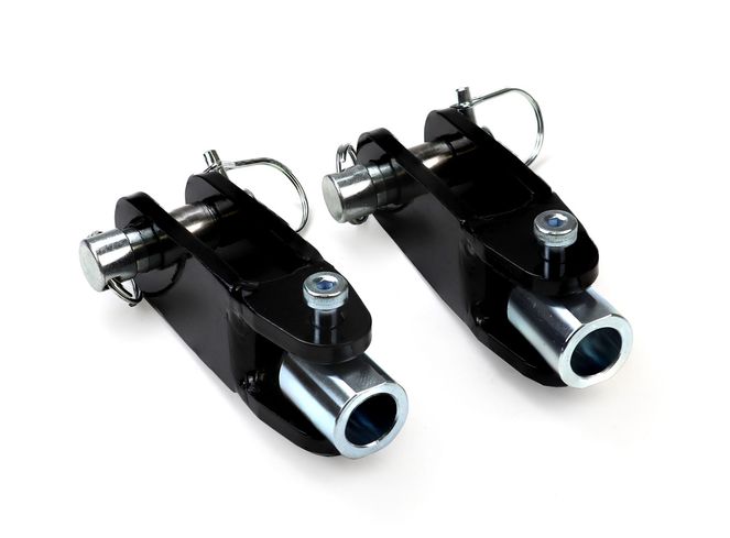 035-1 - Adapts to off road bumpers with 1" thick 'D' tab - Bumper Shackle Adapters
