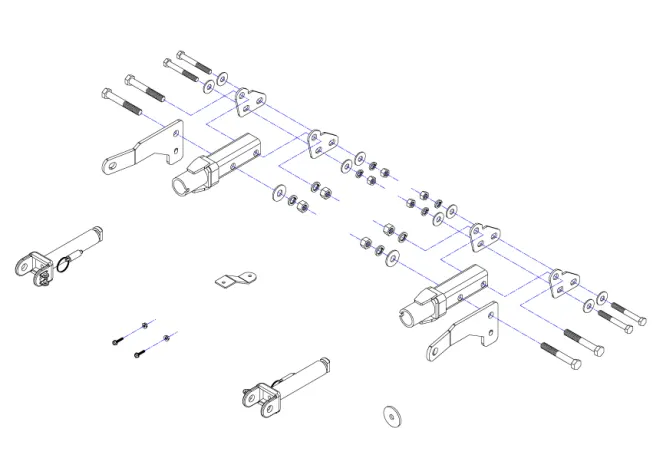 522204-5 - BASEPLATE - 2019-2026 Ram 2500, 2019-2026 Ram 3500