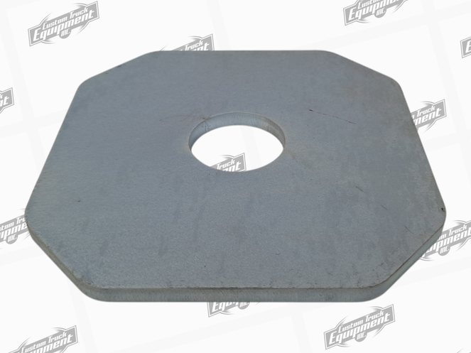7068 - 4" Square Washer 1.0625" hole